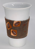 Reversible Cup Cozy - Hot Beverage & Chocolates